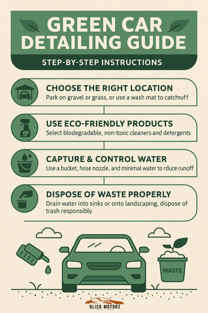Green car Detailing Guide