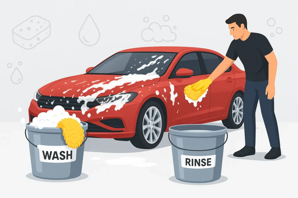 How to Wash Your Car the Right Way Master the 2 Bucket Method