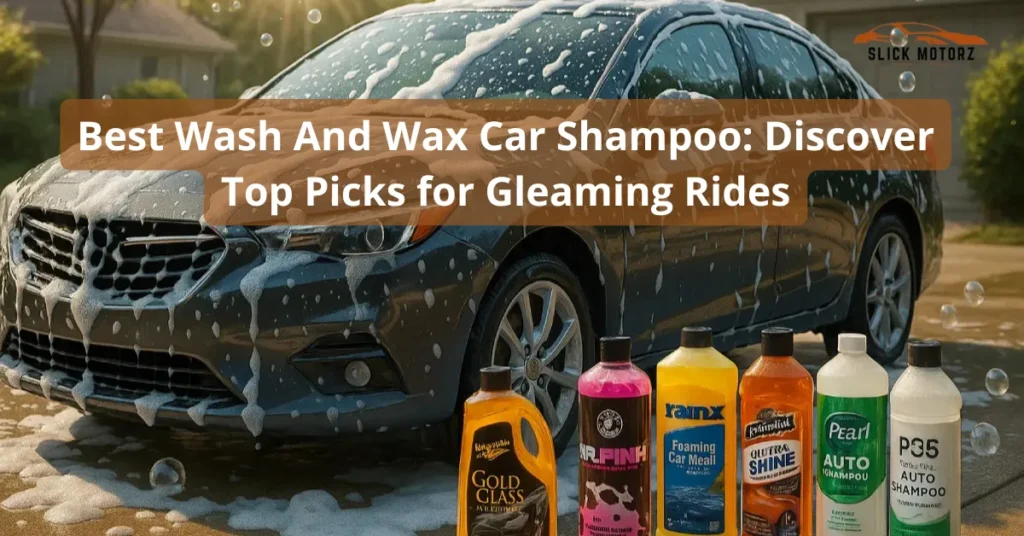 Best Wash And Wax Car Shampoo