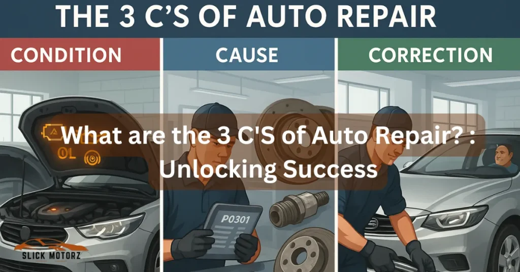 3 C'S of Auto Repair