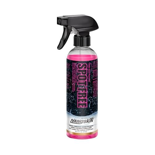 Nanoskin SPOT FREE Water Spot Remover 16 Oz. - Removes Water Spots & Surface Acid Rain | Safe for Chrome and All Painted Surfaces | Acid-Based Cleaner | Prepares Surface for Waxing | 4:1 Dilution