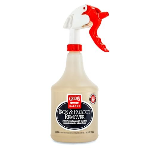 Griot's Garage Iron and Fallout Remover for Car Detailing and Cleaning, Remove Rust, Embedded Debris and Fallout from Multiple Exterior Surfaces 10948, 35oz