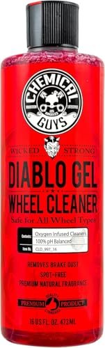 Chemical Guys CLD_997_16 Diablo Gel Oxygen Infused Foam Wheel And Rim Cleaner, Concentrated (Safe on All Wheel & Rim Finishes), for Cars, Trucks, SUVs, Motorcycles, RVs & More 16 fl oz