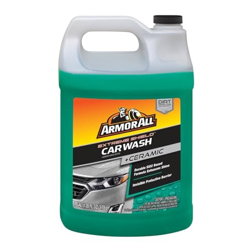 Armor All Ceramic Foaming Car Wash Soap with Extreme Shield, 1 Gallon, 128 Fl Oz (Pack of 1)