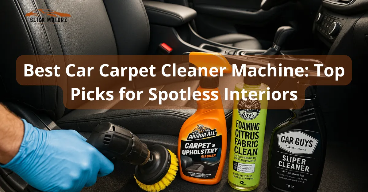 Best Car Carpet Cleaner Machine: Top Picks for Spotless Interiors