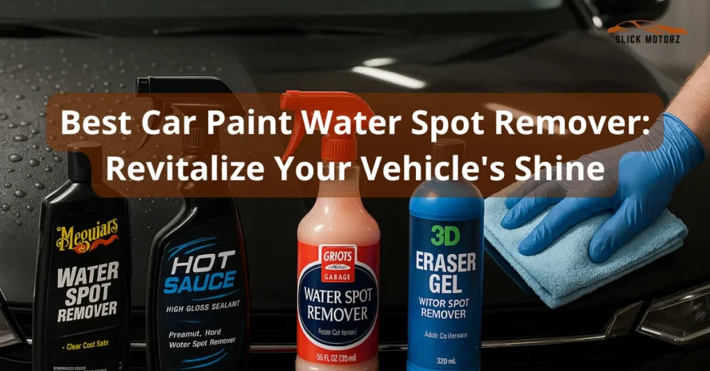 Best Car Paint Water Spot Remover