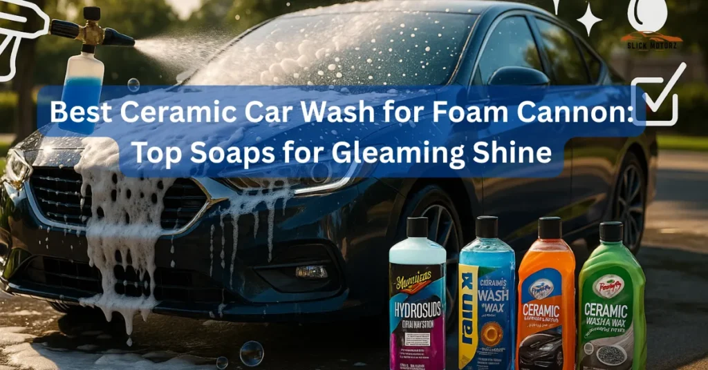 Best Ceramic Car Wash for Foam Cannon