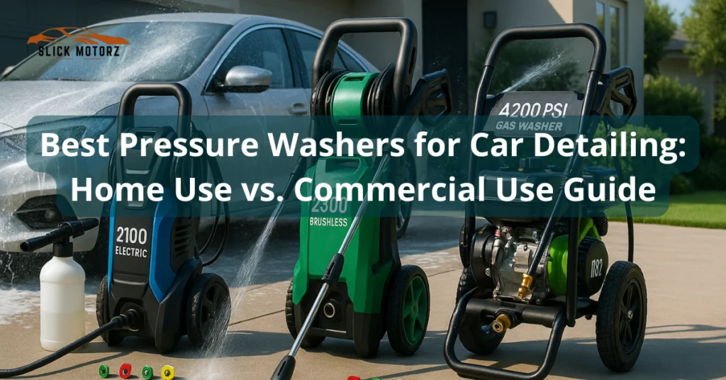 Best Pressure Washers for Car Detailing