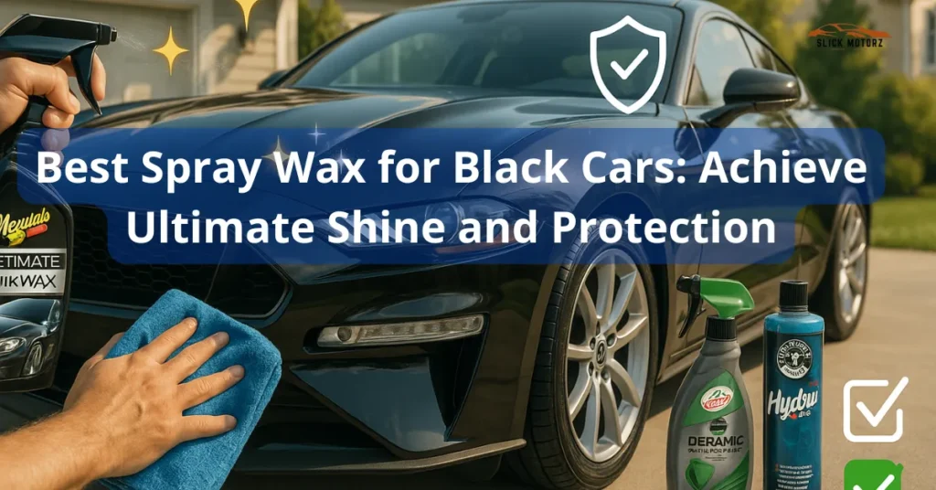 Best Spray Wax for Black Cars