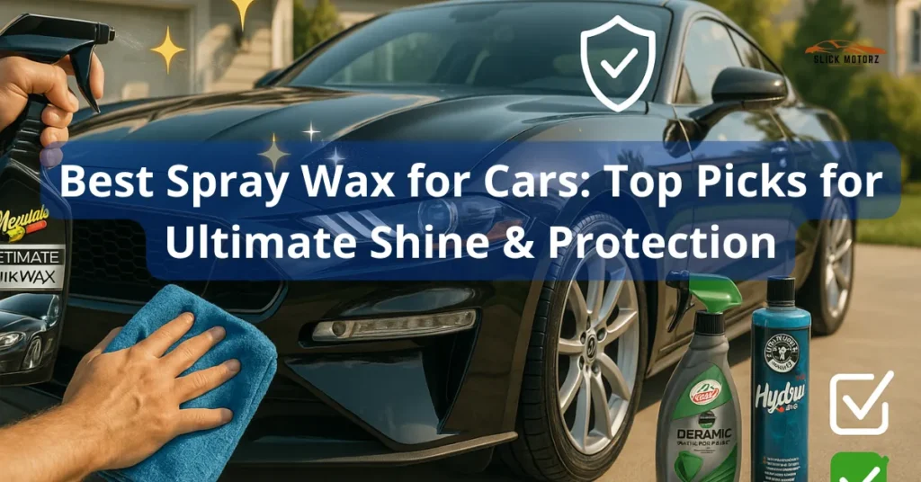 Best Spray Wax for Cars Top Picks for Ultimate Shine & Protection