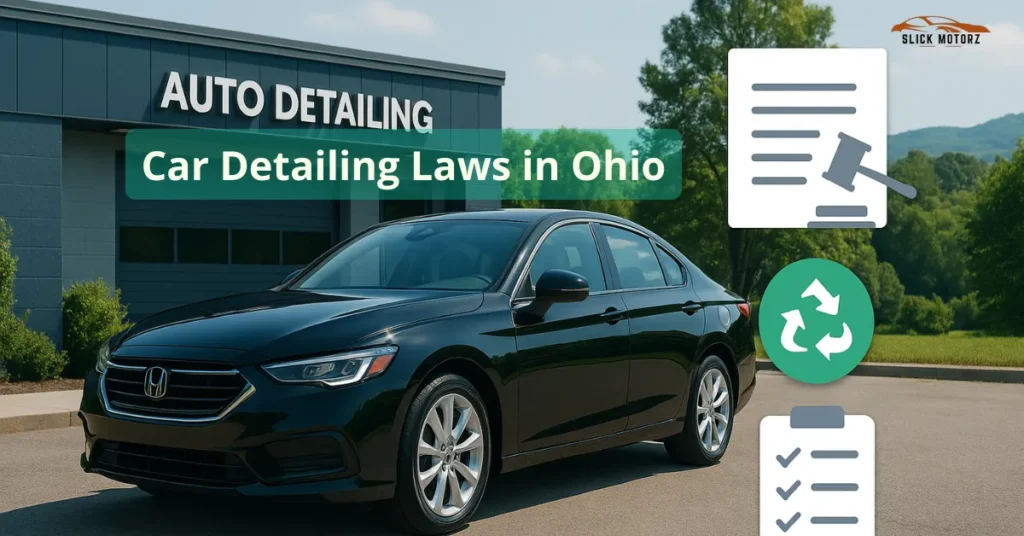 Car Detailing Laws in Ohio