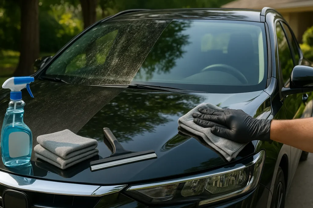 Best Way to Clean and Protect Car Windows