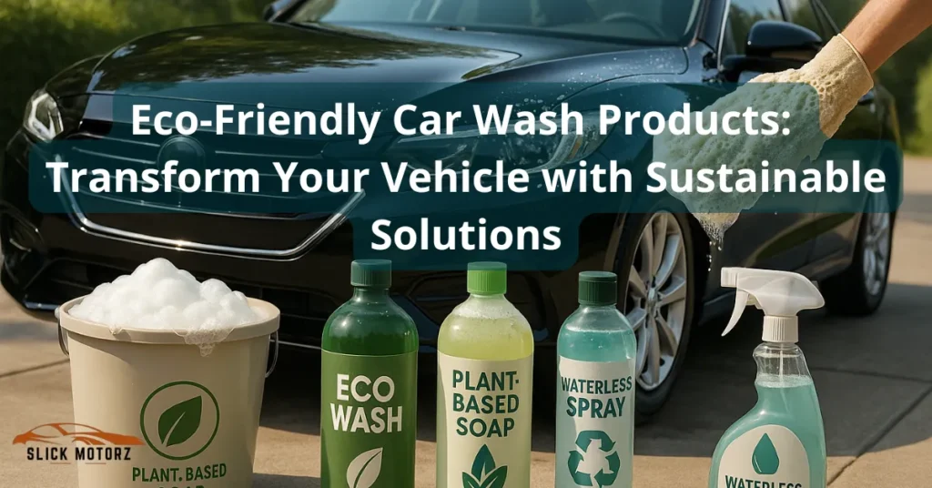 Eco-Friendly Car Wash Products