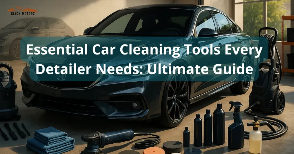 Essential Car Cleaning Tools