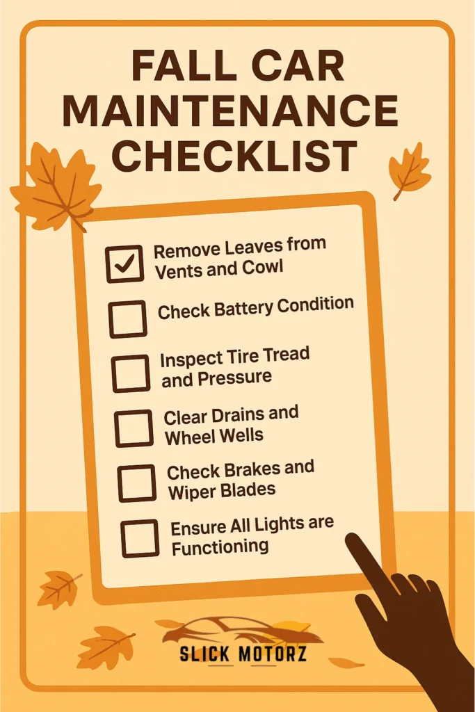 Fall Car Maintenance