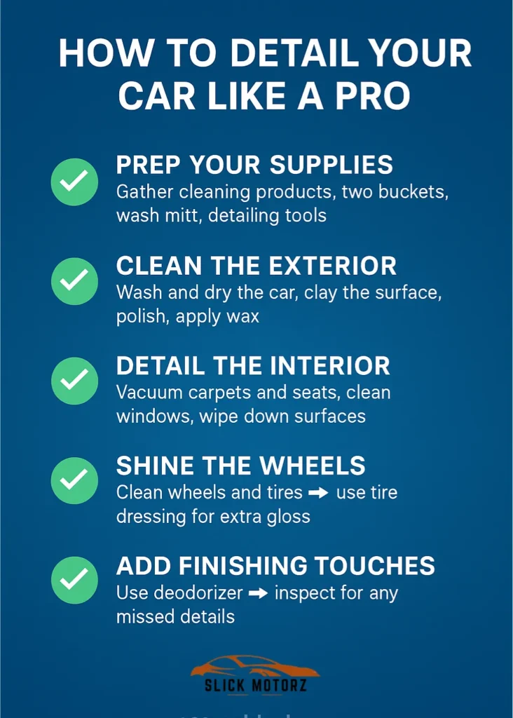 How to Detail Your Car Like a Pro