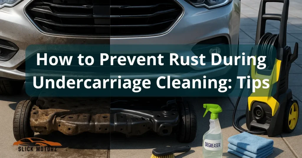 How to Prevent Rust During Undercarriage Cleaning