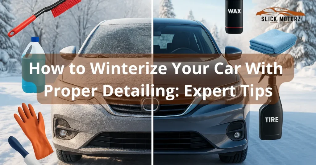 How to Winterize Your Car With Proper Detailing