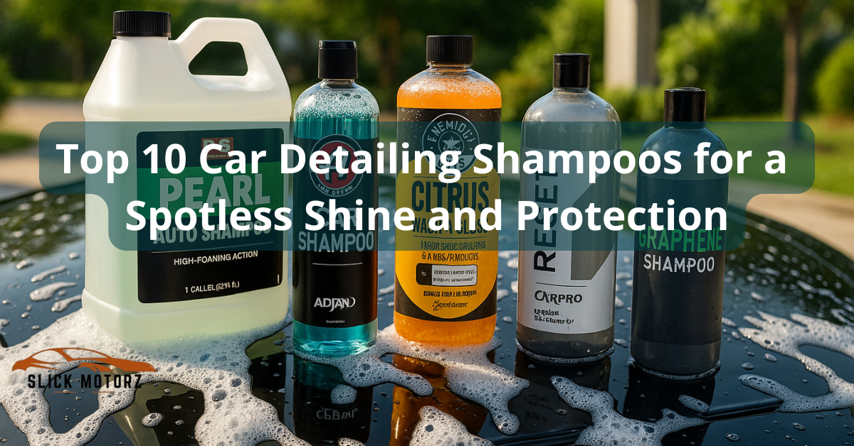 Top 10 Car Detailing Shampoos For A Spotless Shine