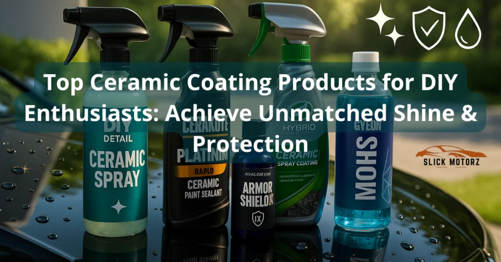 Top Ceramic Coating Products for DIY Enthusiasts