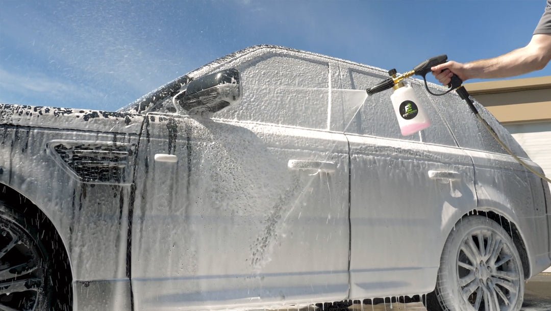 How to Safely Use a Foam Cannon