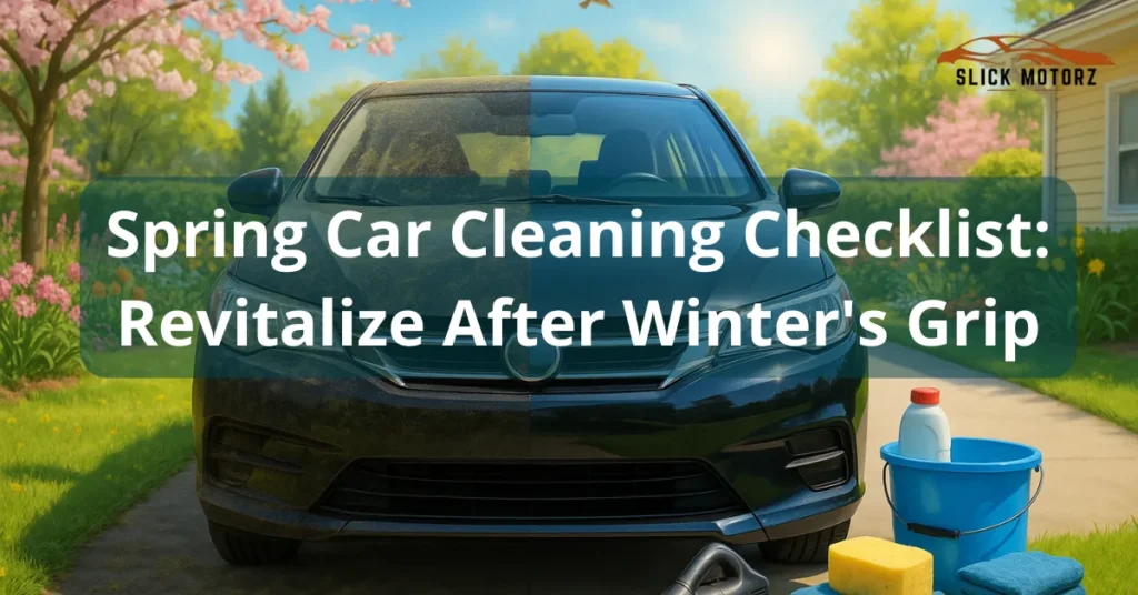 Spring Car Cleaning Checklist