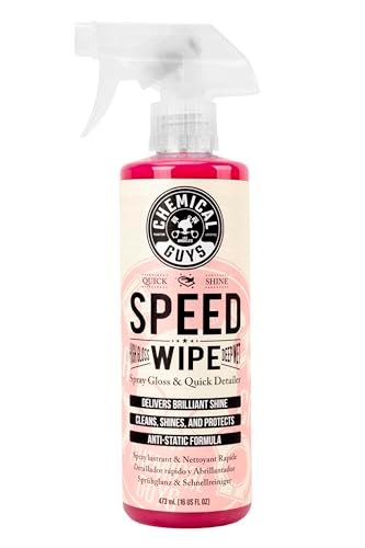 Chemical Guys WAC_202_16 Speed Wipe Quick Detailer, Safe for Cars, Trucks, SUVs, Motorcycles, RVs & More, 16 fl oz, Cherry Scent