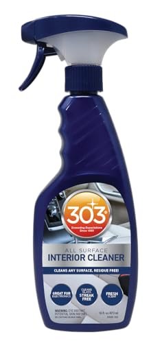 303 Products 30588CSR Interior Cleaner - Safely Cleans Any Surface, Residue Free - Safe for Use on Touchless Touch Screens, Including LCD - Cleans Glass Streak Free, 16 fl. oz. Packaging May Vary