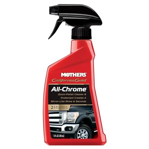 Mothers 05222 California Gold All Chrome Polish, 12 oz.