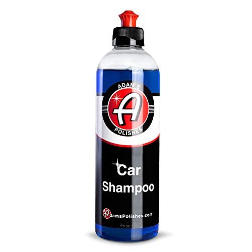 Adam's Car Shampoo (16oz) - pH Best Biodegradable Car Wash Soap for Foam Cannon, Spray Gun or Bucket - High Foam, Scratch-Free Auto Detailing for Cars, Trucks, RVs & Motorcycles
