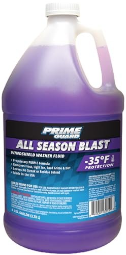 Prime Guard 93506 All Season Blast -35°F Windshield Washer Fluid - 1 Gallon
