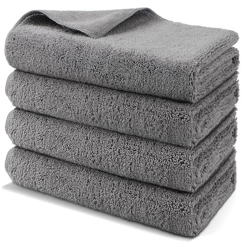 HOMEXCEL Professional Large Microfiber Car Drying Towels 2 Pack, Lint Free, Scratch Free, Highly Absorbent Drying Towel for Cars, SUVs, RVs, Trucks, and Boats,31