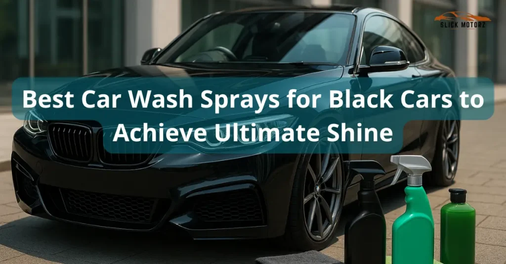 Best Car Wash Sprays for Black Cars Shine & Protect