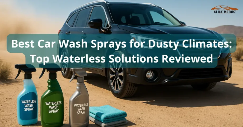 Best Car Wash Sprays for Dusty Climates
