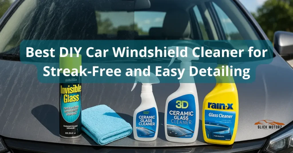 Best DIY Car Windshield Cleaner for Streak-Free and Easy Detailing