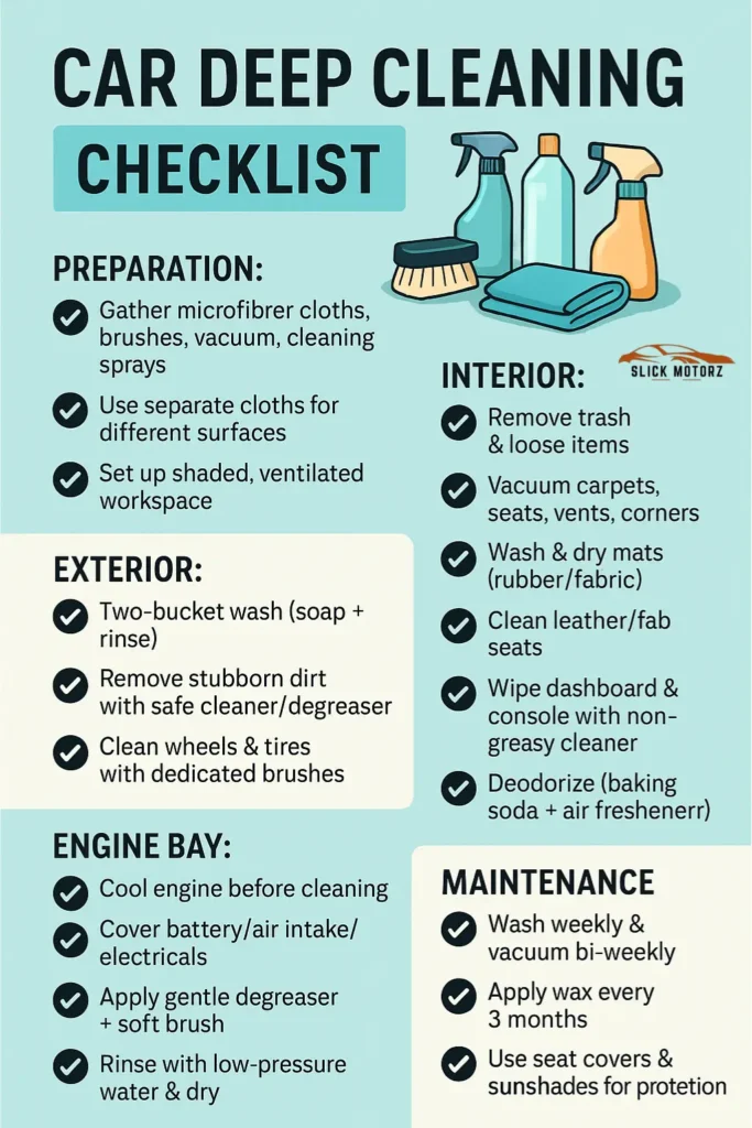 Car Deep Cleaning