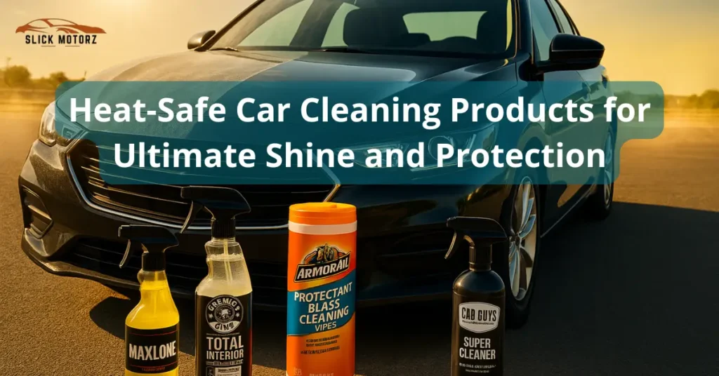 Heat-Safe Car Cleaning Products