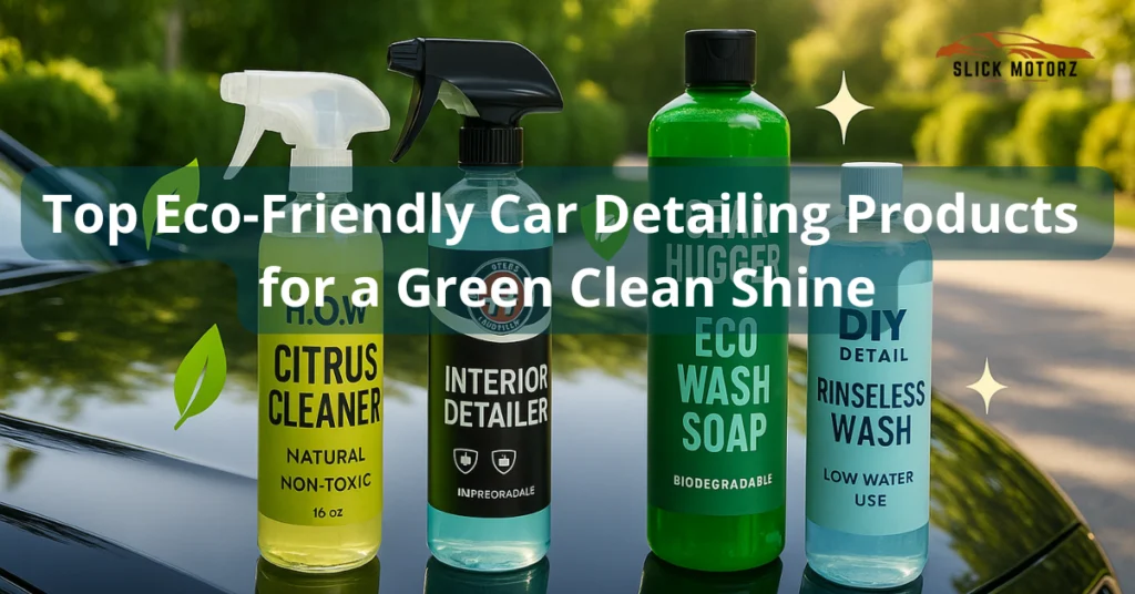 Top Eco-Friendly Car Detailing Products