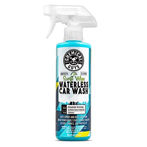 Chemical Guys Swift Wipe Waterless Car Wash, Safe for Cars, Trucks, Motorcycles, RVs & More, 16 fl oz