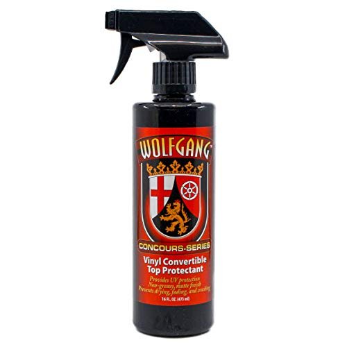 Wolfgang Vinyl Convertible Top Protectant | UV Protection | Matte Finish for Convertible Tops | 16 oz | WG-2550
