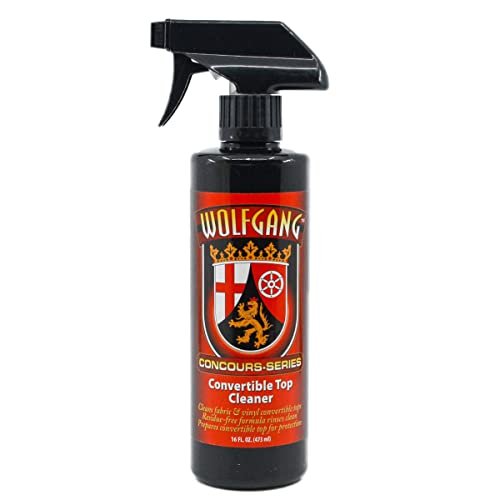 WOLFGANG CONCOURS SERIES Convertible Top Cleaner | Spray-On Cleaner for Fabric & Vinyl Tops | Prepares Surfaces for Treatment | WG-2650 | 16 oz