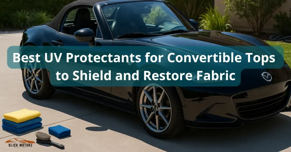 Best UV Protectants for Convertible Tops to Shield and Restore Fabric