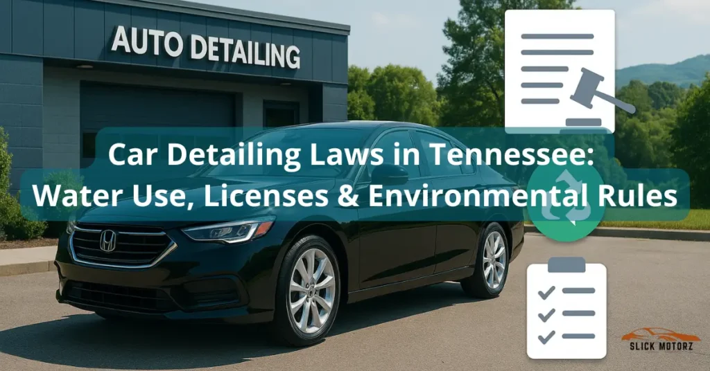 Car Detailing Laws in Tennessee