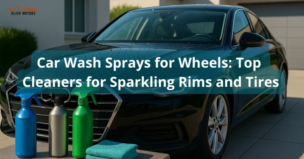 Car Wash Sprays for Wheels