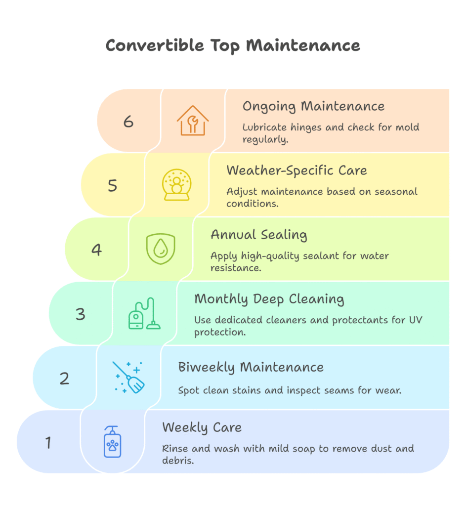 How Often Should You Clean & Treat Your Convertible Top