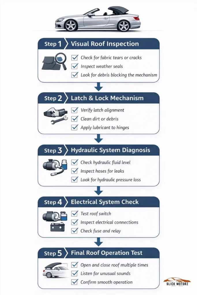 Troubleshooting Convertible Top Mechanism Failures: Quick Fixes Guide