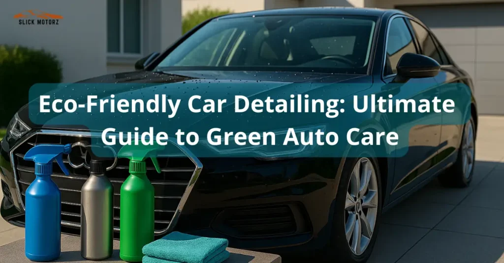 Eco-Friendly Car Detailing