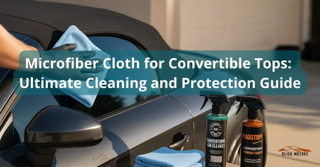 Microfiber Cloth for Convertible Tops Ultimate Cleaning and Protection Guide