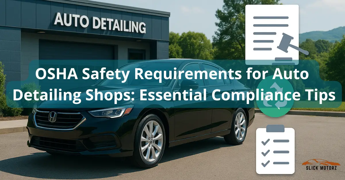 Osha Safety Requirements For Auto Detailing Shops 2025