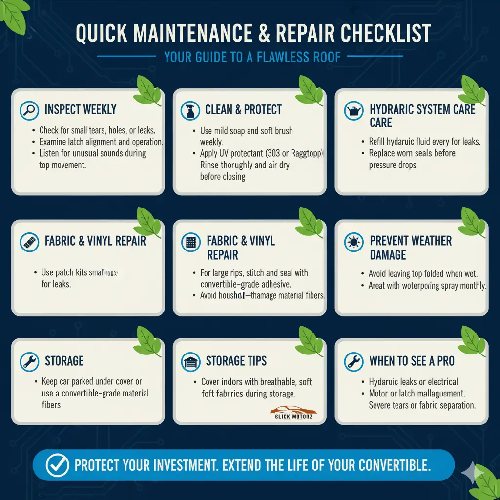 How to Fix Common Convertible Top Problems Expert Tips Revealed